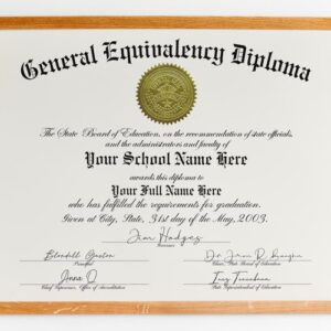 GED DIPLOMA